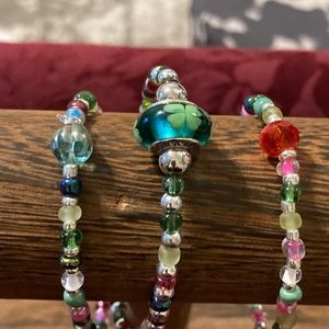BEAUTIFUL 3 BRACELET STACK WITH PANDORA